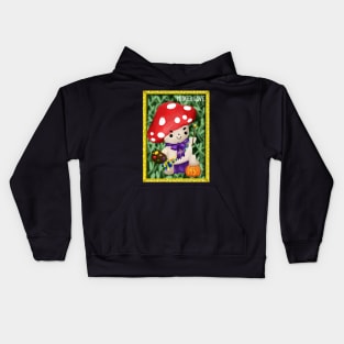 Wellesley College Munger Mungie the Fungi Kids Hoodie